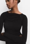Топ PULL&BEAR COMBINED, Black - фото 4