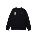 Чёрная толстовка Nike мужская - фото