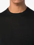 Джемпер с круглым вырезом Fedeli, черный - фото 5