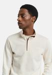 Толстовка GANT SACKER HALF-ZIP, Cream/Beige - фото 4
