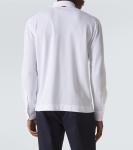 Хлопковая поло с логотипом Zegna, Optical White - фото 4