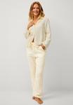 Пижамные штаны Ellos Collection, молочный - фото 3