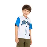 Детская рубашка Jordan, цвет Carolina Blue - фото 4