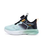 Детские кроссовки для бега BIG WASP, черный/зеленый - фото