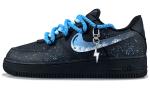 Кроссовки для скейтбординга Air Force 1 Kids Nike, синий - фото