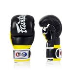 Перчатки Fairtex Super Sparring Grappling Gloves, черный/синий - фото 3