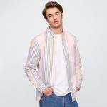GAP Рубашка Men's Multicolor Stripes - фото 6