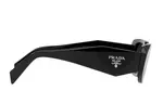 PRADA Прямоугольные солнцезащитные очки, Black - фото 4