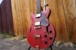Электрогитара Ibanez AMH90 Cherry Red Flat 6-String Electric Guitar - фото 3
