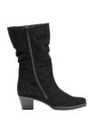 Ботильоны с каблуком-воронкой и застежкой-молнией Gabor, черный - фото 3