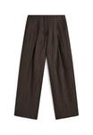 Брюки FLUID DART Massimo Dutti, Mottled Bordeaux - фото 6