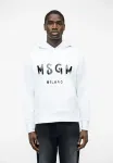Толстовка с капюшоном Msgm, Optical White - фото