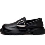 Лоферы женские с низким верхом Jay, черный - фото 7