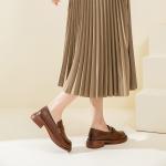 Лоферы женские O.L, черный - фото 4