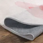 Коврик для детей Crystal Rabbit nuLOOM, 183 см, розовый - фото 4