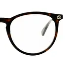 GUCCI Очки с круглой оправой, Tortoiseshell - фото 8