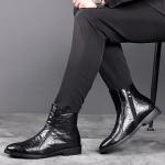 Черные мужские полусапожки Romon - фото 7