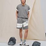 Saucony Повседневные шорты Unisex Gray White - фото 5