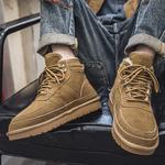 Зимние ботинки мужские Weishibangwei, серый - фото 14