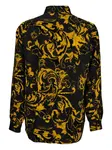 Рубашка с принтом Barocco Versace Jeans Couture, черный - фото 3