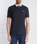 Поло Boss Green Paddy Regular Fit, синий / белый - фото