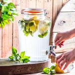 КИЛНЕР | Диспенсер для напитков VINTAGE на 5 и 8 литров: 5 литров Kilner, прозрачный - фото 11