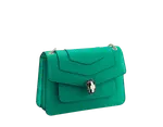 Сумка через плечо Serpenti forever Bvlgari, зеленый - фото 2