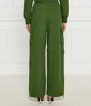 Брюки Regular fit Patrizia Pepe, зеленый - фото 4