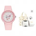 Disney Часы Pine Nut Quartz Movement Watch Women's White Dial - фото