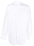 Brioni рубашка на пуговицах, белый - фото