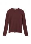 s.Oliver Лонгслив в цвете бордо - фото