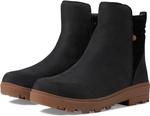 Ботинки BOGS Womens Holly Zip Leather Ii, Black - фото