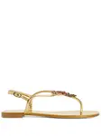 Сандалии Tropical Beach Giuseppe Zanotti, золотой - фото