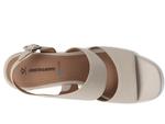 Туфли Johnston & Murphy Everly Asymmetrical Sandal, Bone - фото 2