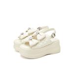 Пляжные сандалии женские Daphne, бежевый - фото 6