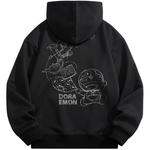 Свитшот Unisex Doraemon, Тёмно-синий - фото