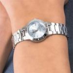 CASIO Часы Women's 26mm Silver Blue Watch, Blue Dial - фото 4