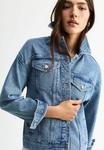 Джинсовая куртка PANELLED New Look, синий - фото