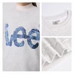 Детская толстовка Lee, серо-фиолетовый - фото 10