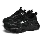 Низкие массивные кроссовки мужские черные Binary - фото 6