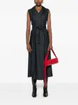 Платье-рубашка миди без рукавов 'S Max Mara, синий - фото 2