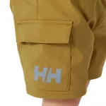 Шорты Helly Hansen QD K cargo shorts, зеленый - фото 6