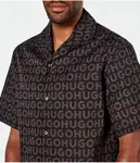 Рубашка Эспино Oversize fit Hugo, черный - фото 4