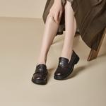 Лоферы женские Gemeiq, черный - фото 18