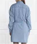 Платье с поясом Tommy Jeans, синий - фото 4