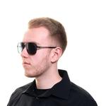 Солнцезащитные очки gf0206 01a серые Guess, черный - фото 4