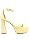 Босоножки Holly 70 Gianvito Rossi, желтый - фото