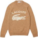 LACOSTE Свитер мужской бежевый - фото