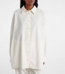 Рубашка из хлопка и кашемира Luka The Row, White - фото 6