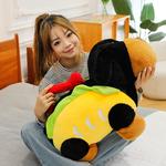 Плюшевая игрушка хот-дог такса ручной работы Small bubble - фото 3